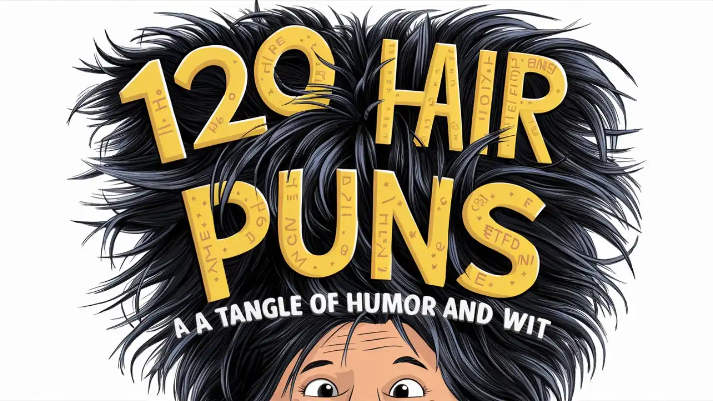 120 Hair Puns & Jokes: Funny Locks, Styles, and Humor - Crack Up Puns